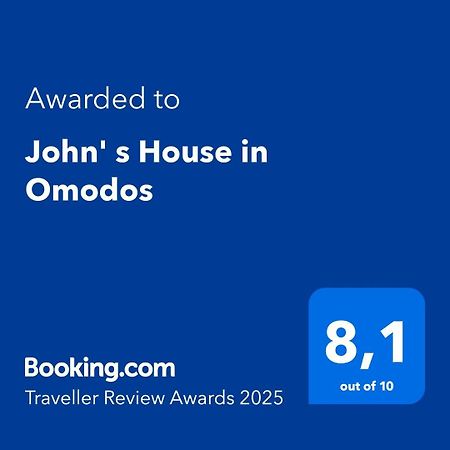 John' S House In Omodos Guest House Lemesós Eksteriør bilde